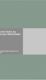 Donal Grant, by George MacDonald_cover