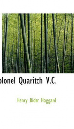 Colonel Quaritch, V.C._cover