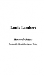 Louis Lambert_cover