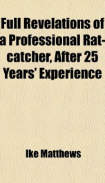 Full Revelations of a Professional Rat-catcher_cover