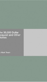 The 30,000 Dollar Bequest and Other Stories_cover