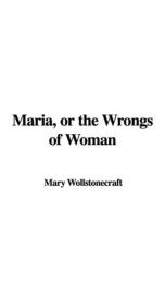 Maria, or the Wrongs of Woman_cover