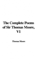 The Complete Poems of Sir Thomas Moore_cover