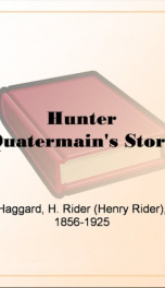 Hunter Quatermain's Story_cover