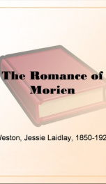 The Romance of Morien_cover