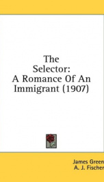 the selector a romance of an immigrant_cover
