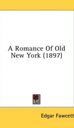 a romance of old new york_cover
