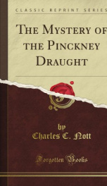 the mystery of the pinckney draught_cover