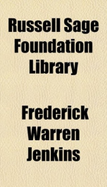 russell sage foundation library_cover
