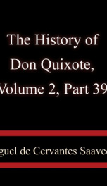 The History of Don Quixote, Volume 2, Part 39_cover
