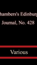 Chambers's Edinburgh Journal, No. 428_cover