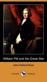 William Pitt and the Great War_cover