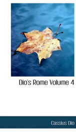 Dio's Rome, Volume 4_cover