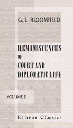 reminiscences of court and diplomatic life volume 2_cover