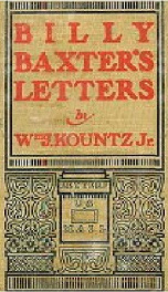 billy baxters letters_cover