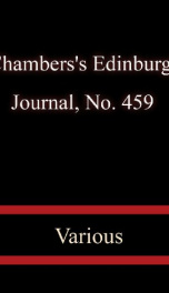 Chambers's Edinburgh Journal, No. 459_cover