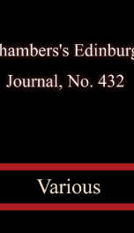 Chambers's Edinburgh Journal, No. 432_cover