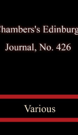 Chambers's Edinburgh Journal, No. 426_cover