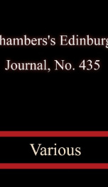 Chambers's Edinburgh Journal, No. 435_cover