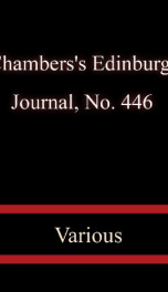Chambers's Edinburgh Journal, No. 446_cover