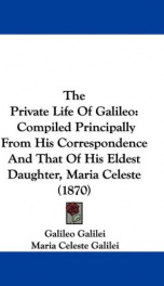 the private life of galileo_cover