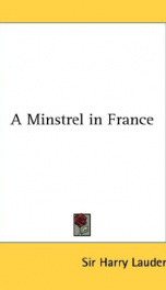A Minstrel in France_cover