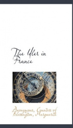 The Idler in France_cover