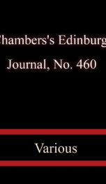 Chambers's Edinburgh Journal, No. 460_cover
