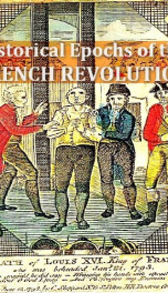 historical epochs of the french revolution_cover