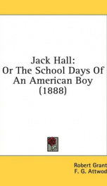 jack hall or the school days of an american boy_cover