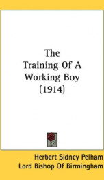 the training of a working boy_cover