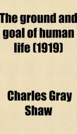the ground and goal of human life_cover