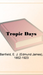tropic days_cover