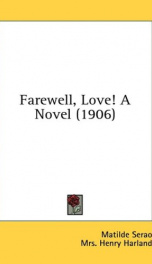 farewell love a novel_cover