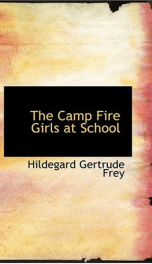 The Camp Fire Girls at School_cover