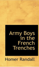 Army Boys in the French Trenches_cover