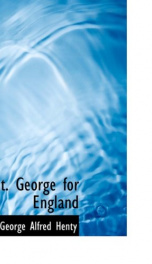 St. George for England_cover