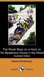 the rover boys on a hunt or the mysterious house in the woods_cover