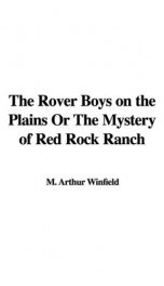 the rover boys on the plains or the mystery of red rock ranch_cover