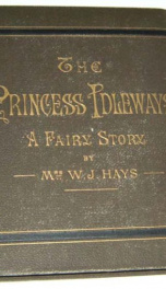the princess idleways a fairy story_cover