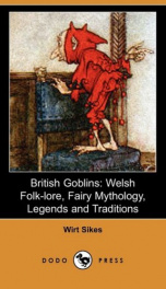 british goblins welsh folk lore fairy mythology legends and traditions_cover