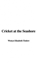 cricket at the seashore_cover