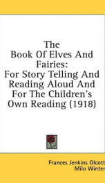 the book of elves and fairies for story telling and reading aloud and for the_cover