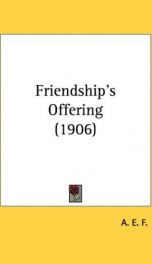 friendships offering_cover