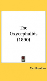 the oxycephalids_cover