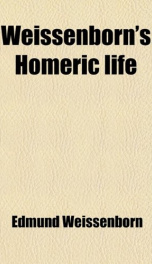 weissenborns homeric life_cover