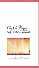 church finance and social ethics_cover