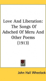 love and liberation the songs of adsched of meru and other poems_cover