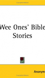 Wee Ones' Bible Stories_cover