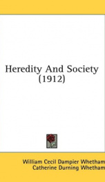 heredity and society_cover